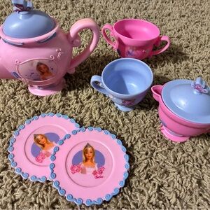 Barbie Pink and Blue Party Tea Set
